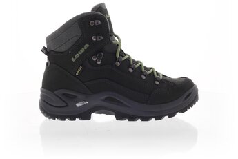 Lowa Renegade GTX Mid wandelschoen zwart/groen dames