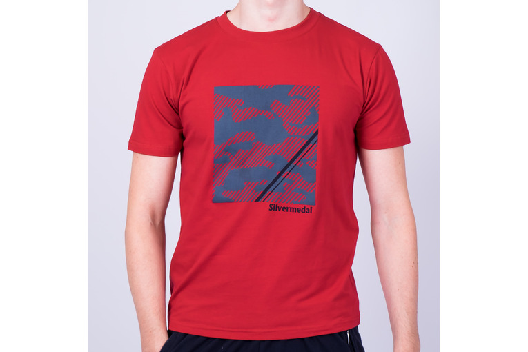 Ambacht salaris Moskee Silvermedal trainings t-shirts kledij - rood , online kopen in de webshop  van Delsport | 35968206