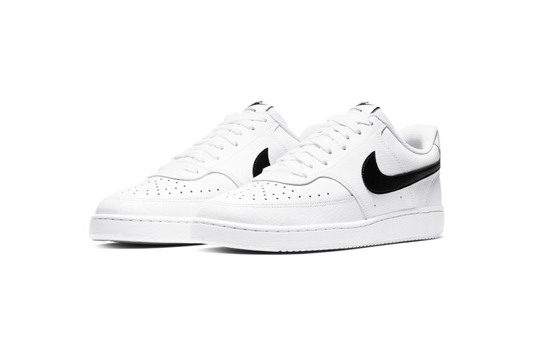 nike court white black