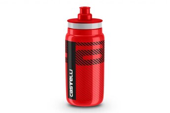 Castelli waterfles 550ml rood