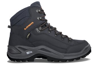 Lowa Renegade GTX Mid wandelschoen navy/oranje heren