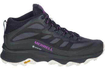 Merrell Moab Speed Mid GTX wandelschoen zwart/paars dames