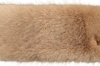 Barts fur headband bruin dames