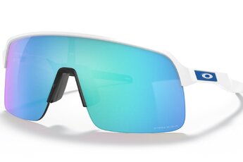 Oakley Sutro Lite fietsbril mat wit Prizm Sapphire unisex