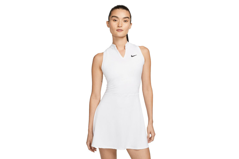 Nike tennis kleedjes kledij wit online in de webshop Delsport | 37100254