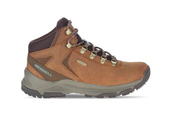 Merrel Erie mid leather waterproof wandelschoen toffee dames