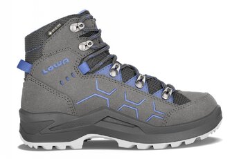 Lowa Kody Evo GTX Mid junior wandelschoen anthracite/blauw KIDS