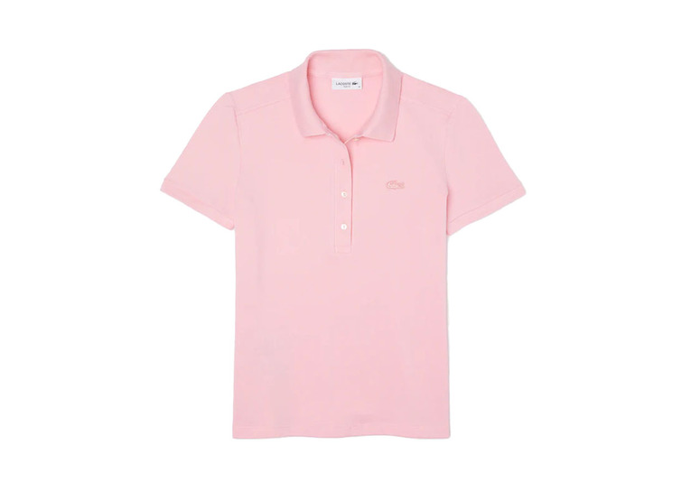 Lacoste polo roze dames