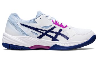 Asics GEL-TASK 3 indoorschoenen White/Dive Blue dames