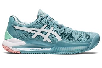 ASICS GEL-RESOLUTION 8 CLAY tennisschoenen Smoke Blue/White dames