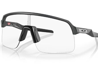 Oakley Sutro Lite fietsbril Clear To Black Iridium Photochromic Matte Carbon unisex