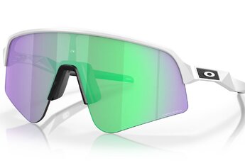 Oakley Sutro Lite fietsbril Prizm Road Jade Matte White unisex