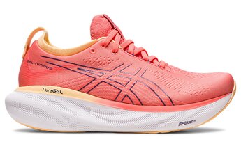 Asics GEL-NIMBUS 25 loopschoenen Papaya/Dusty Purple dames