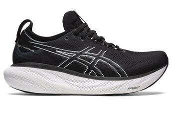 Asics GEL-NIMBUS 25 loopschoenen Black/Pure Silver heren