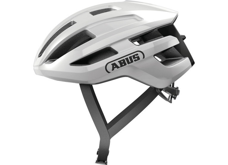 Abus PowerDome fietshelm shiny white - maat S