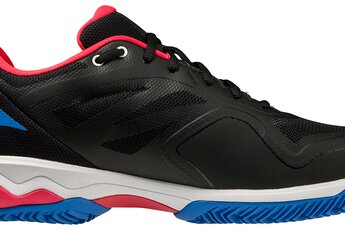 Mizuno Wave Exceed light padelschoen zwart/opera red heren