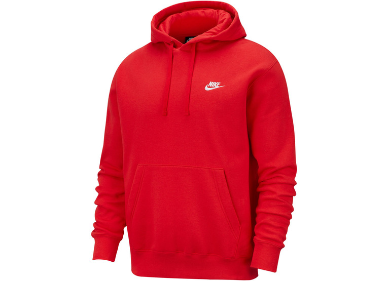 Nike Sportswear Club Fleece hoodie rood heren