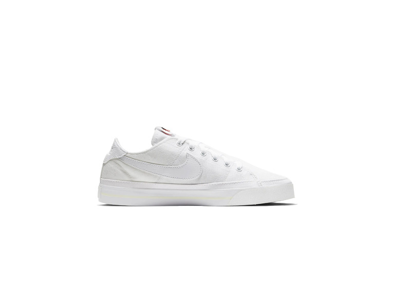 Nike Court Legacy canvas sneaker wit dames