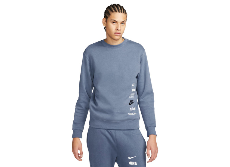 Nike Club Fleece+ Training Hoodies Diffused Blue heren