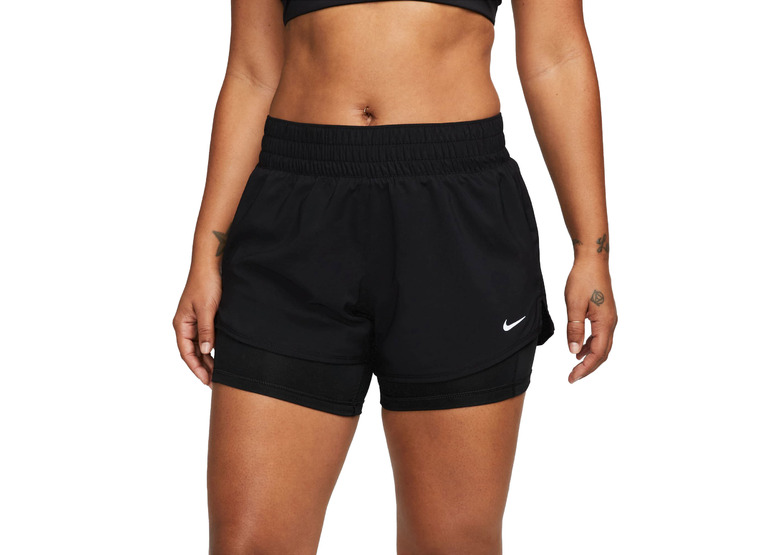 Nike One trainingsshorts zwart dames