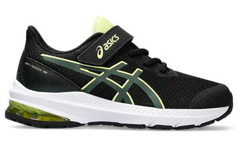 Asics GT-1000 12 PS loopschoenen Black/Rain Forest KIDS