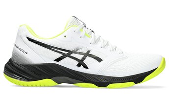 Asics NETBURNER BALLISTIC FF 3 indoorschoenen White/Gunmetal heren