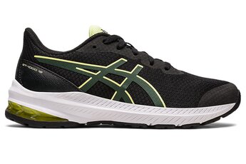 Asics GT-1000 12 GS loopschoenen Black/Rain Forest KIDS