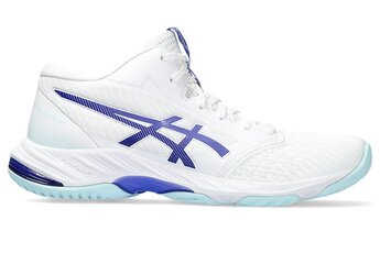 Asics NETBURNER BALLISTIC FF 3 indoorschoenen White/Blue Violet dames