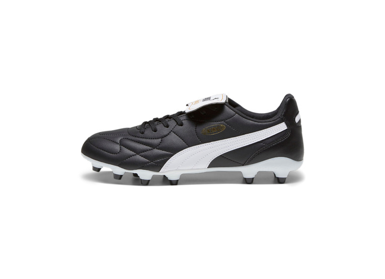 Puma King Top FG/AG voetbalschoen zwart/wit