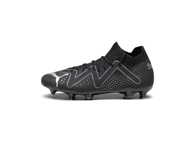 Puma Future Match MxSG voetbalschoen zwart/zilver