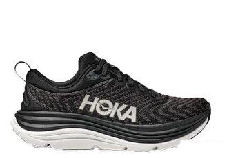 Hoka Gaviota 5 loopschoenen black / white heren