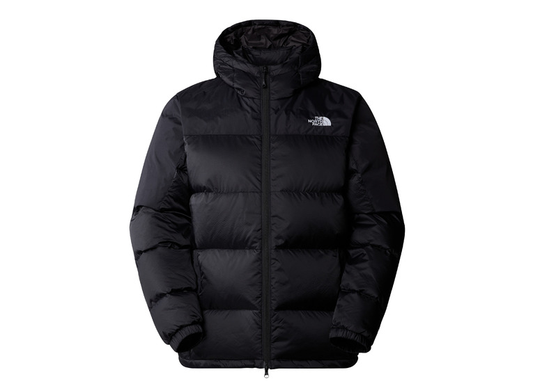 The North Face Diablo donsjas met kap zwart heren