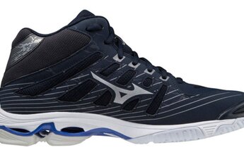 Mizuno Wave Voltage Mid volleybalschoen blauw dames