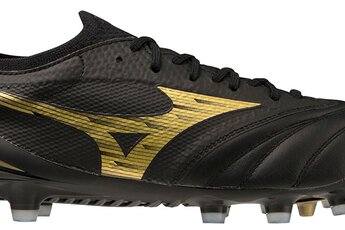 Mizuno Morelia Neo IV beta elite FG voetbalschoen zwart/goud