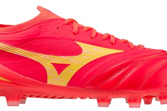 Mizuno Morelia Neo IV beta elite FG voetbalschoen rood