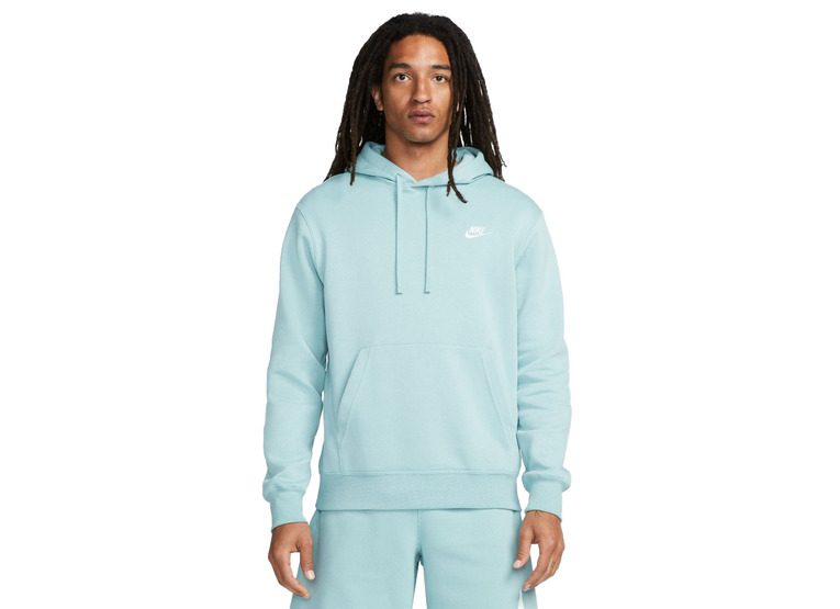 Nike Sportswear Club Fleece training hoodie Jade Ice/Wit heren