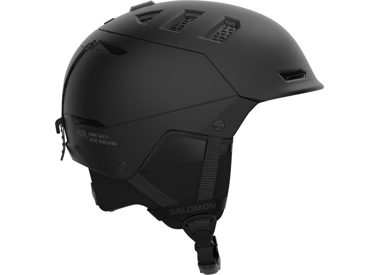 Salomon Husk Pro skihelm zwart unisex