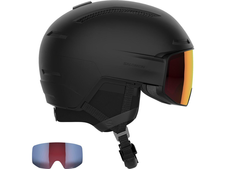 Salomon Driver Prime Sigma Plus skihelm zwart unisex