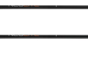 Leki Neolite Airfoil skistokken zwart/dark anthracite/neon orange unisex