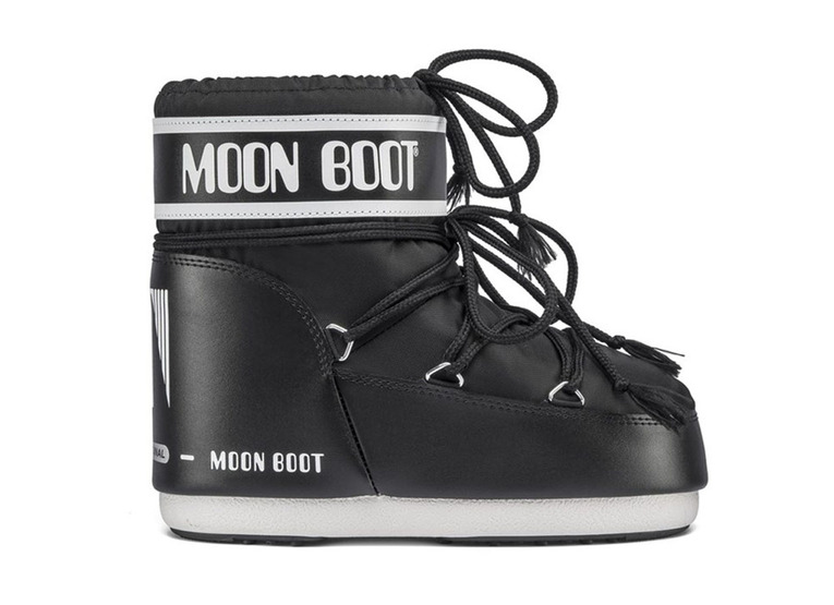 Moon Boot icon low nylon zwart dames