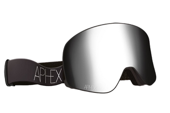 Aphex Virgo goggles Matt Black Silver