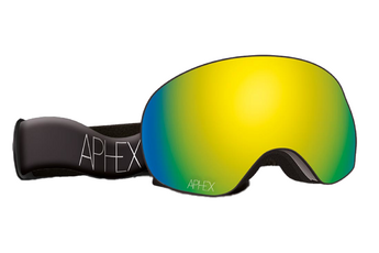 Aphex XPR goggles Matt White Revo Gold