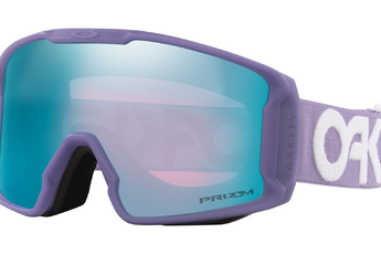 Oakley Line Miner M Snow Goggles  prizm snow sapphire iridium / matte lilac