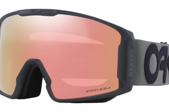 Oakley Line Miner L Snow Goggles  prizm rose gold iridium / matte forged iron