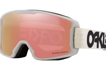 Oakley Line Miner (Youth Fit) Snow Goggles  prizm rose gold iridium / matte cool grey KIDS