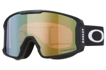 Oakley Line Miner M Snow Goggles  prizm sage gold iridium / matte black