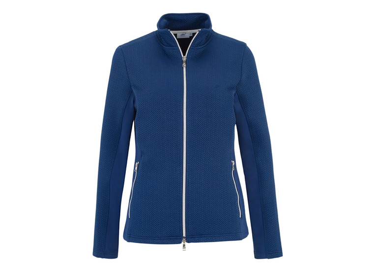 Joy Wiebke jacket blue aster dames