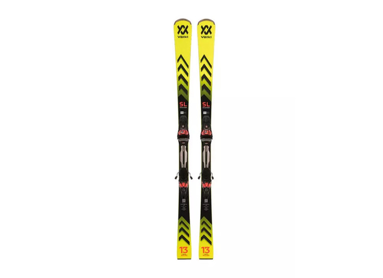 Volkl Racetiger SL 2024 ski + R Motion 3 GW binding geel/zwart unisex