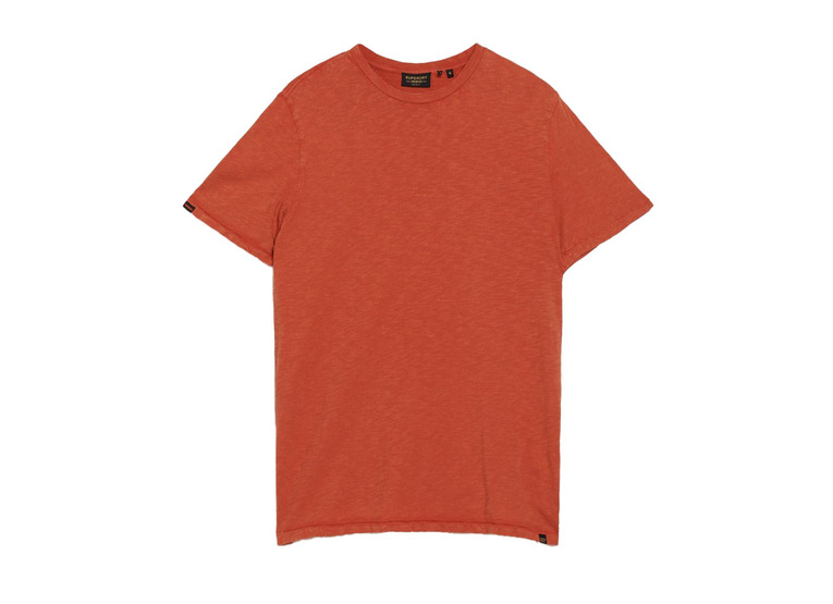 Superdry crew neck slub T-shirt mecca orange heren