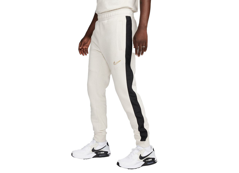 Nike Sportswear fleece jogger orewood/zwart/met gold heren